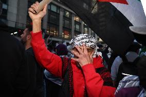 Pro Palestine Rally In New York City