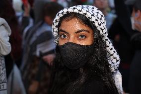 Pro Palestine Rally In New York City