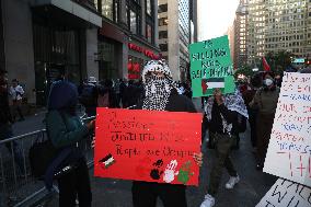 Pro Palestine Rally In New York City