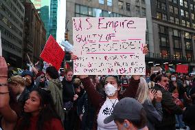 Pro Palestine Rally In New York City