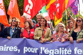 Inter-Union Rally For Purchasing Power - Paris
