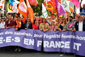 Inter-Union Rally For Purchasing Power - Paris