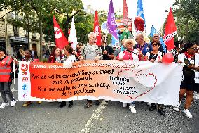 Inter-Union Rally For Purchasing Power - Paris