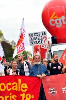 Inter-Union Rally For Purchasing Power - Paris