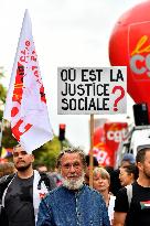 Inter-Union Rally For Purchasing Power - Paris