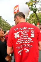 Inter-Union Rally For Purchasing Power - Paris