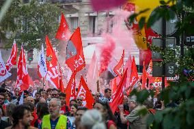 Inter-Union Rally For Purchasing Power - Paris