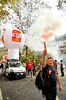 Inter-Union Rally For Purchasing Power - Paris