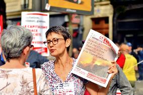 Inter-Union Rally For Purchasing Power - Paris