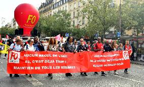 Inter-Union Rally For Purchasing Power - Paris