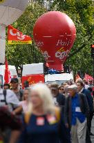 Inter-Union Rally For Purchasing Power - Paris