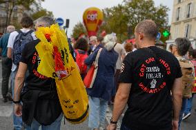 Inter-Union Rally For Purchasing Power - Paris