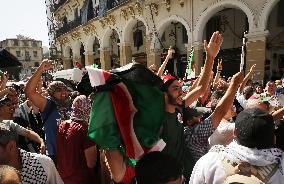 Pro-Palestinian Demonstration In Algeria