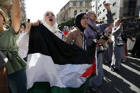 Pro-Palestinian Demonstration In Algeria