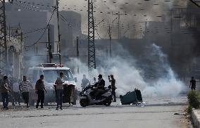 (FOCUS) MIDEAST-WEST BANK-CLASHES