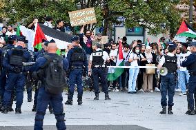 France Bans All Pro-Palestinian Protests - Strasbourg