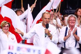 Donald Tusk Convention In Katowice, Poland