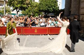 Wedding of Princess Victoria of Hohenlohe and Maxime Corneille