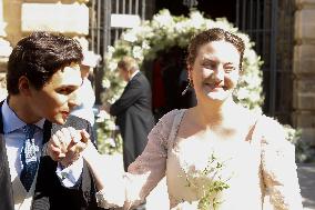 Wedding of Princess Victoria of Hohenlohe and Maxime Corneille