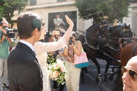 Wedding of Princess Victoria of Hohenlohe and Maxime Corneille