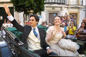 Wedding of Princess Victoria of Hohenlohe and Maxime Corneille