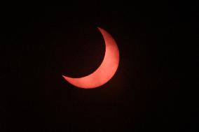 Solar Eclipse Observe  From The  Luis Enrique Erro Planetarium