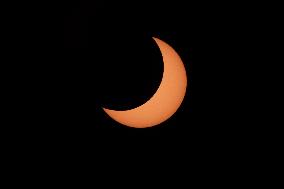 Annular Eclipse Viewed From Maninalco, Mexico