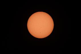 Annular Eclipse Viewed From Maninalco, Mexico