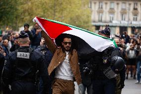 Pro-Palestine Demonstration In Paris