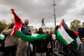 Pro-Palestine Demonstration In Paris