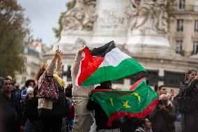 Pro-Palestine Demonstration In Paris