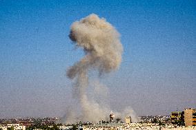 Airstrikes On Idlib