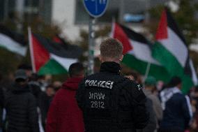 Pro-Palestine Demo In Duesseldorf
