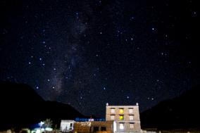 The Milky Way Over Yading Village