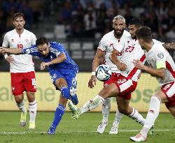 (SP)ITALY-BARI-FOOTBALL-EURO 2024-QUALIFIERS-ITALY VS MALTA