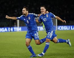 (SP)ITALY-BARI-FOOTBALL-EURO 2024-QUALIFIERS-ITALY VS MALTA