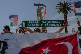 Pro-Palestinian Protest - Izmir