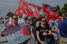 Pro-Palestinian Protest - Izmir