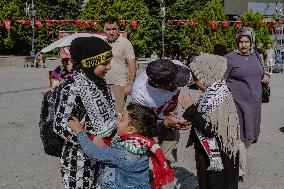 Pro-Palestinian Protest - Izmir