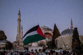 Pro-Palestinian Protest - Istanbul