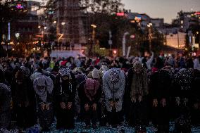 Pro-Palestinian Protest - Istanbul