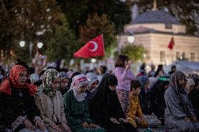 Pro-Palestinian Protest - Istanbul