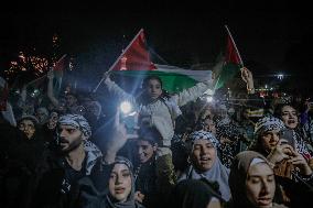 Pro-Palestinian Protest - Istanbul