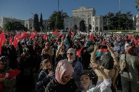 Pro-Palestinian Protest - Istanbul