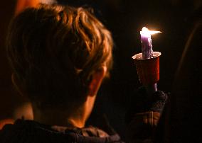 Edmonton Unity Vigil And Havdalah Ceremony In Memory Of Hamas Attack Victims