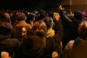 Edmonton Unity Vigil And Havdalah Ceremony In Memory Of Hamas Attack Victims