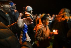 Edmonton Unity Vigil And Havdalah Ceremony In Memory Of Hamas Attack Victims