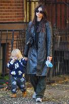 Emily Ratajkowski And Har Baby Out - NYC