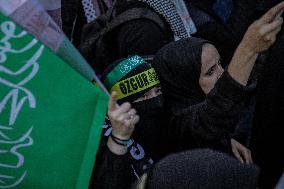 Pro-Palestinian Protest - Istanbul