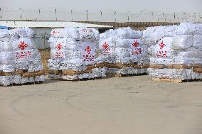 AFGHANISTAN-HERAT-CHINA AID-EARTHQUAKE RELIEF SUPPLIES-ARRIVAL